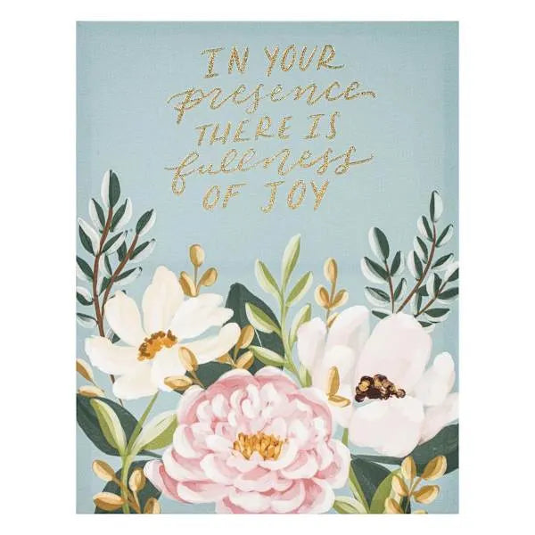 In Your Presence There Is Fullness Of Joy Canvas Wall Art, 12x16