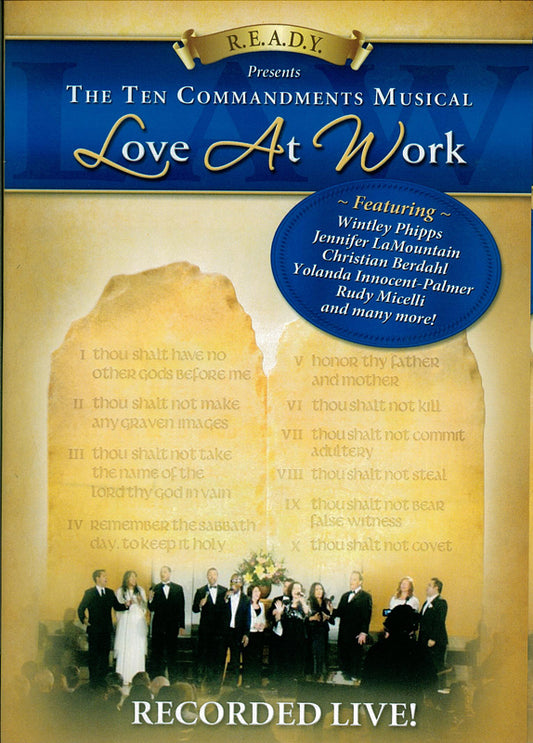 The Ten Commandments Musical - Love At Work DVD