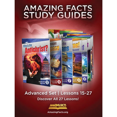 Amazing Facts Study Guides Advanced Set (15-27)