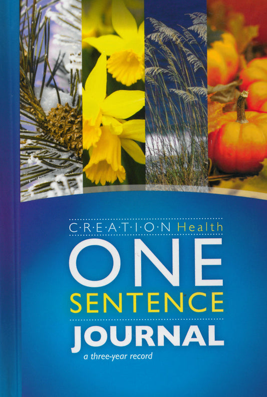 One Sentence Journal: a three-year record