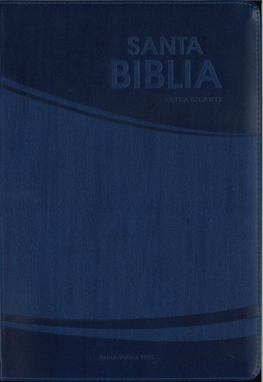 Santa Biblia Letra Gigante (Azul) Reina-Valera 1995 (Español)