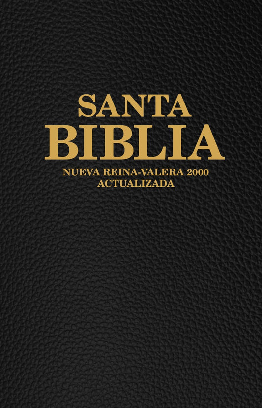 Santa Biblia (Tapa Dura - color Negro) (Nueva-Reina Valera 2000) (Español)