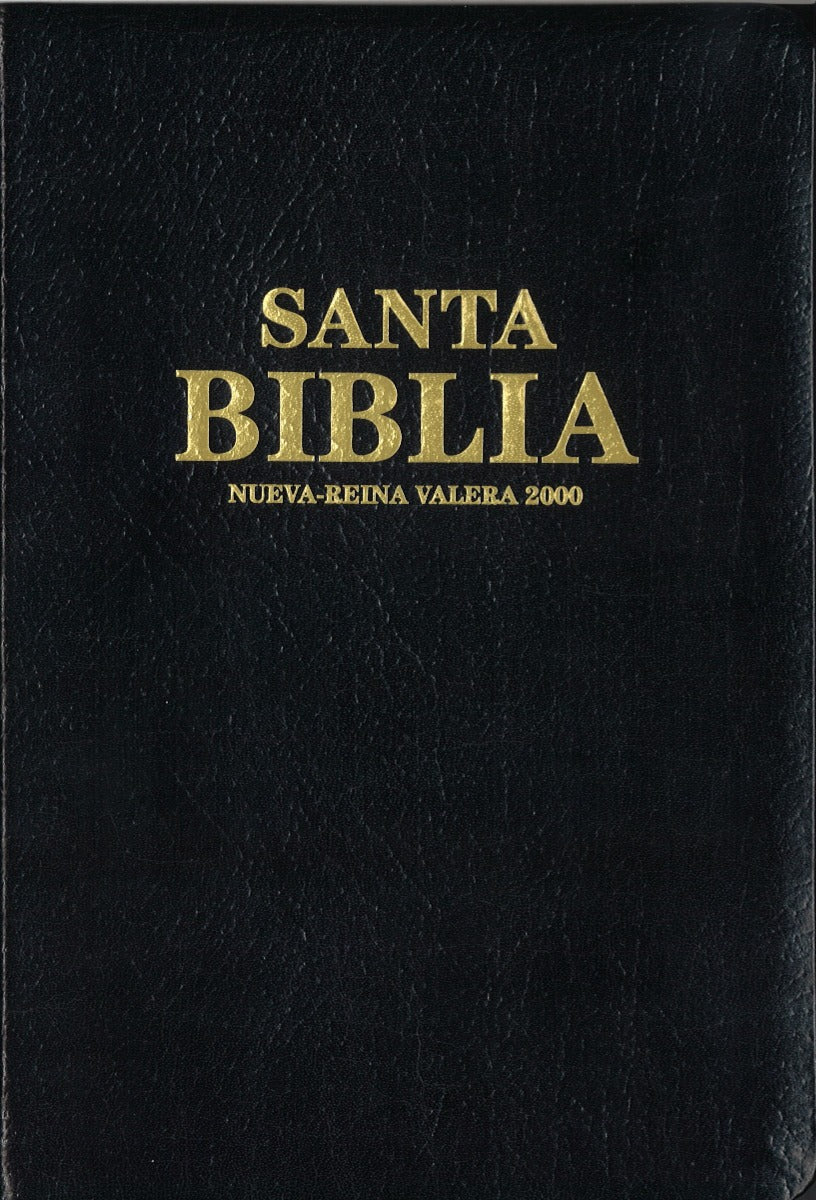 Santa Biblia Nueva Reina Valera 2020 -  Negro (Español)