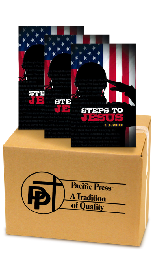 Steps to Jesus Military Cover - Case of 100