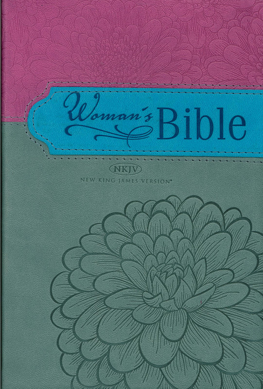 Woman's Bible (NKJV) - Pink and Grey