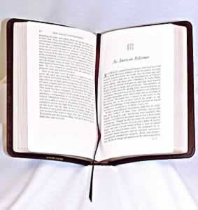 GREAT CONTROVERSY - GENUINE LEATHER COVER, Burgandy - in box - (By Ellen G. White)