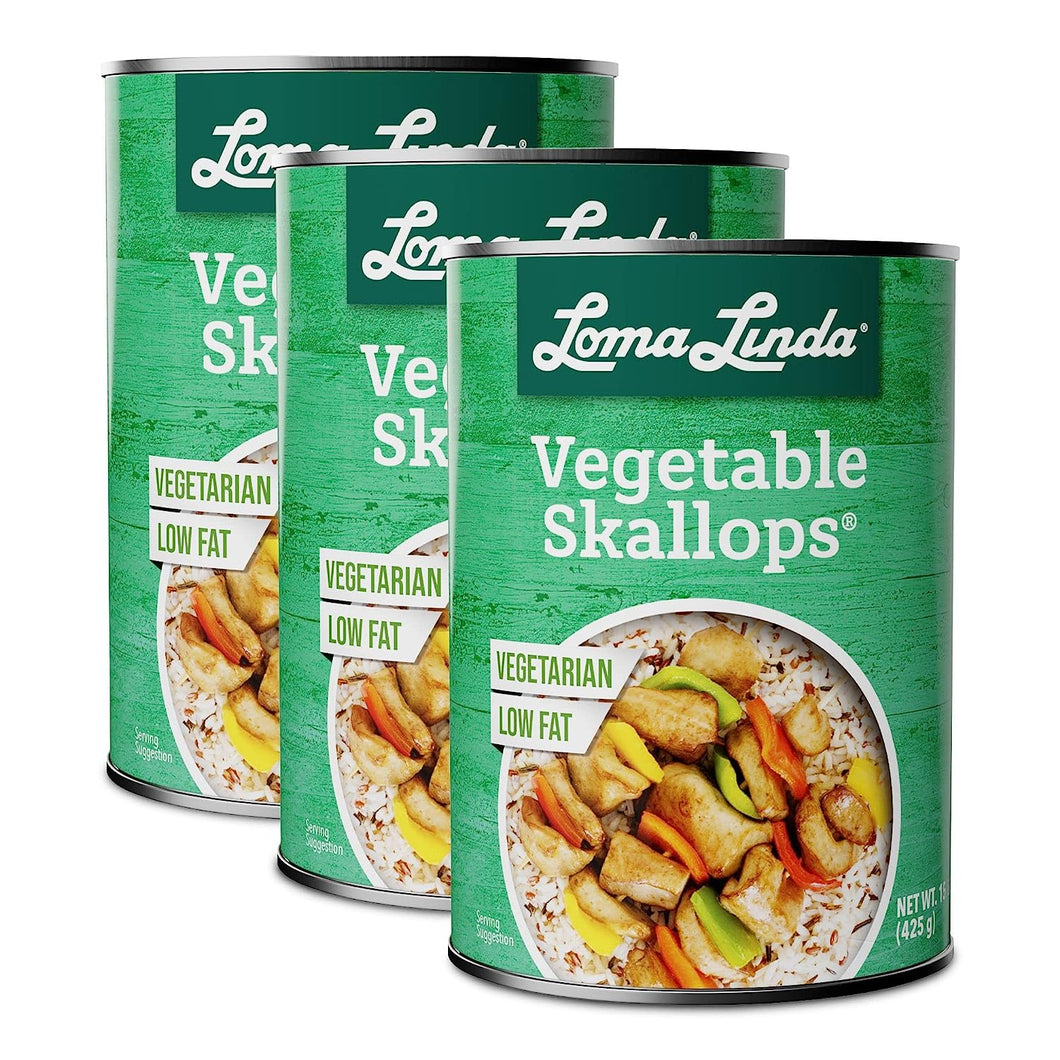 Loma Linda Vegetable Skallops Low Fat - 12/15oz