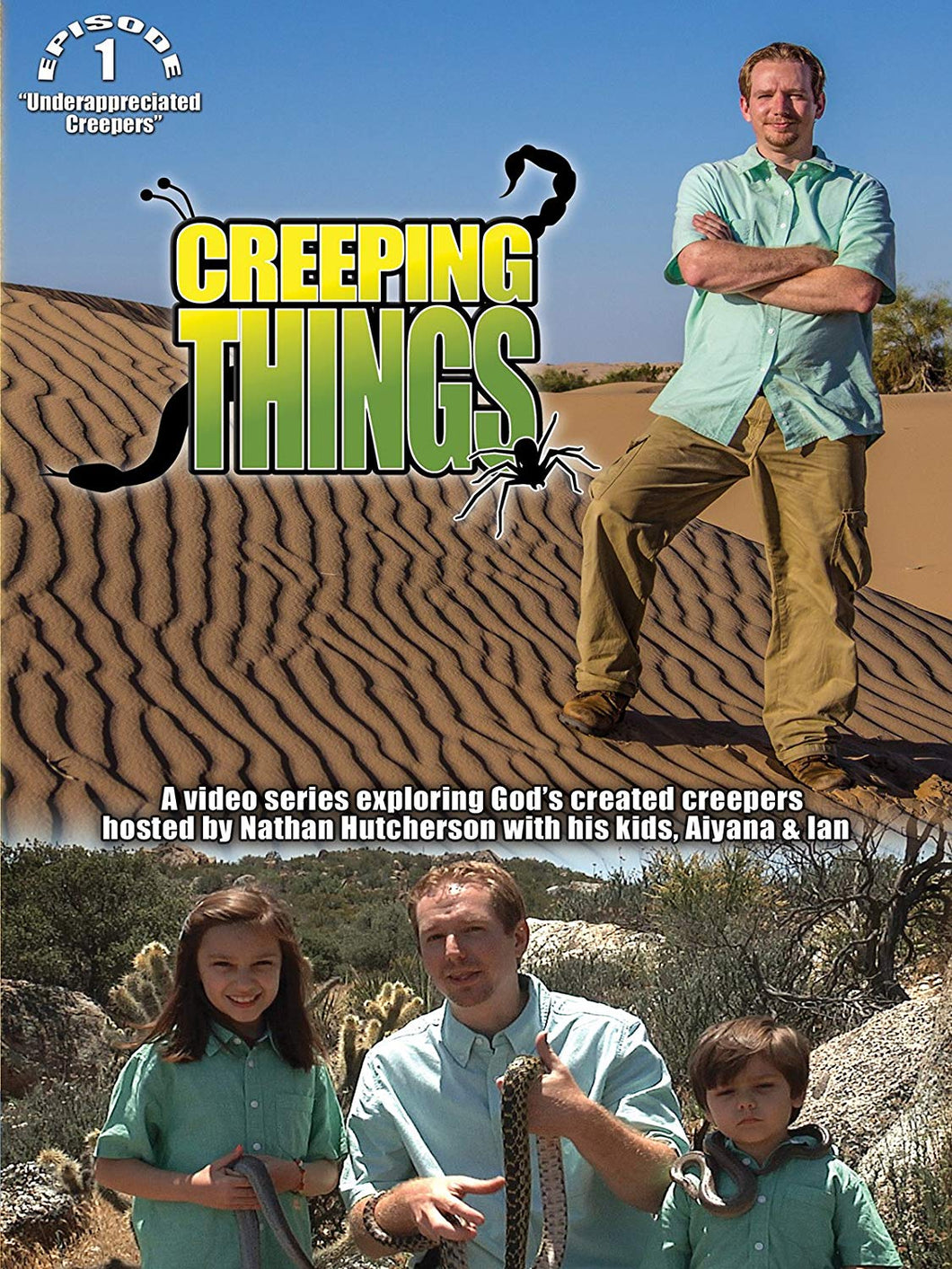 Creeping Things Vol.1 Underappreciated Creepers - DVD  (Episode 1)