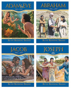 Family Bible Story 4 Book Set - (By Ruth Redding Brand)