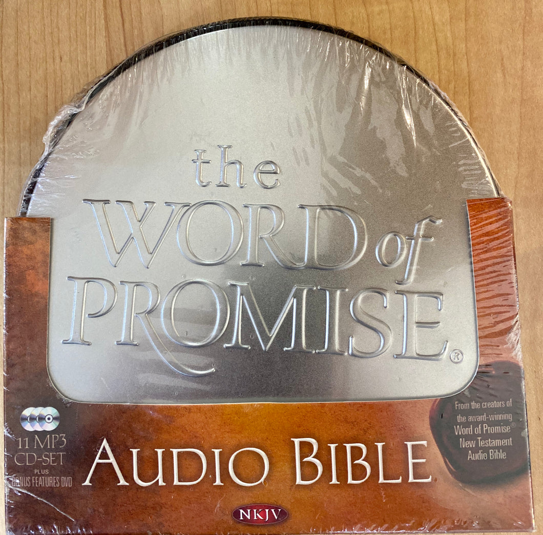 AUDIO BIBLE - NKJV  -   11 mp3 CD-Set  + Bonus Features DVD