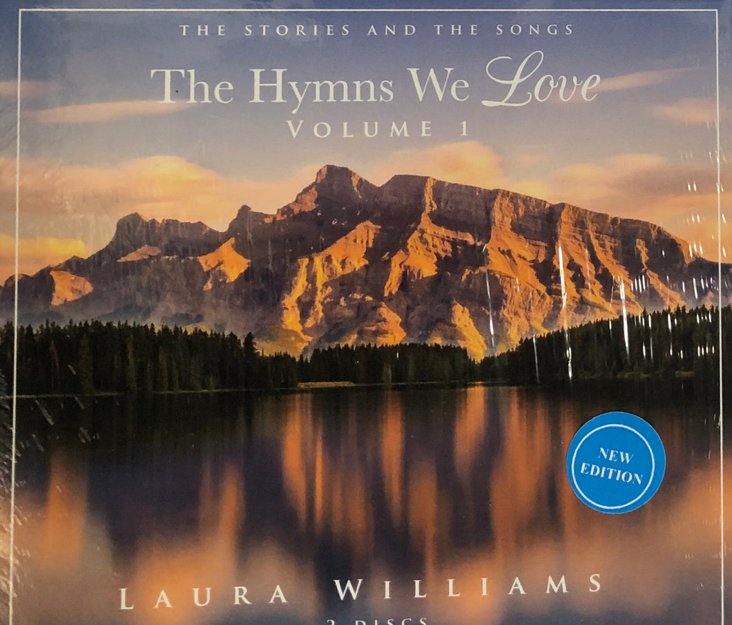 The Hymns We Love - Volume 1 (2 DISCS) - By Laura Williams NEW EDITION!!