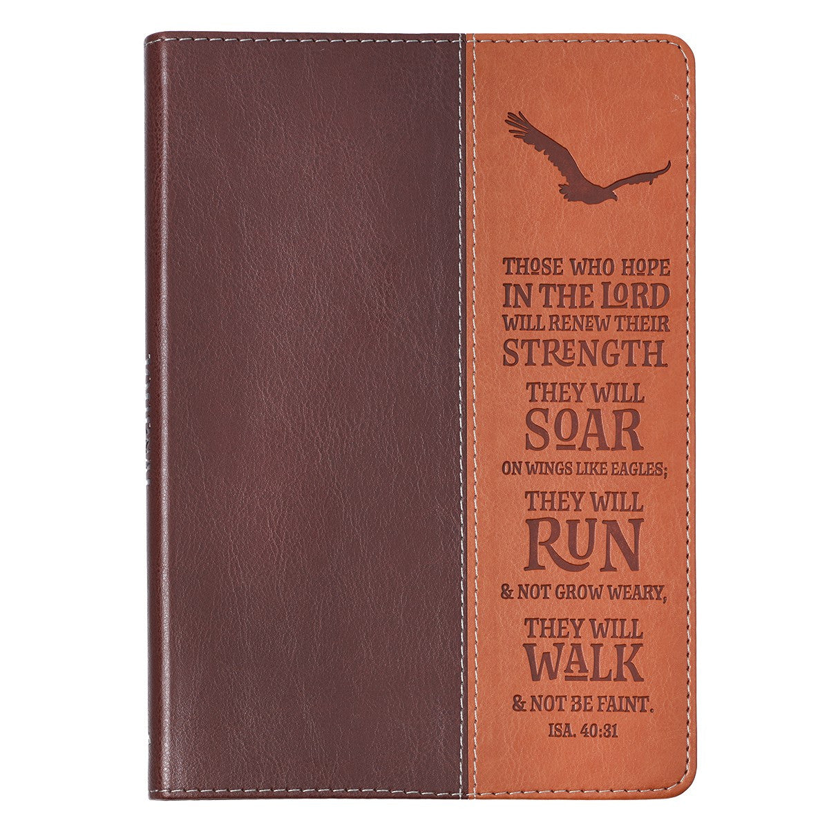 Journal Classic Brown Two­Tone Wings Like Eagles Isa. 40:31