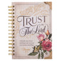 Journal Wirebound Cream/Burgundy Trust In The Lord Floral Prov. 3:5
