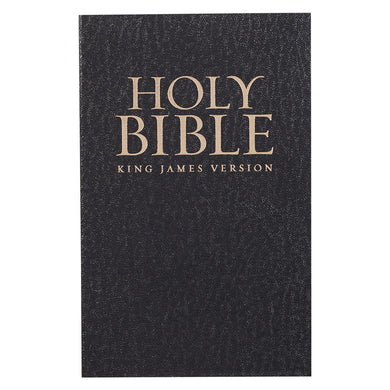 Kjv Gift & Award Bible Faux Leather, Black
