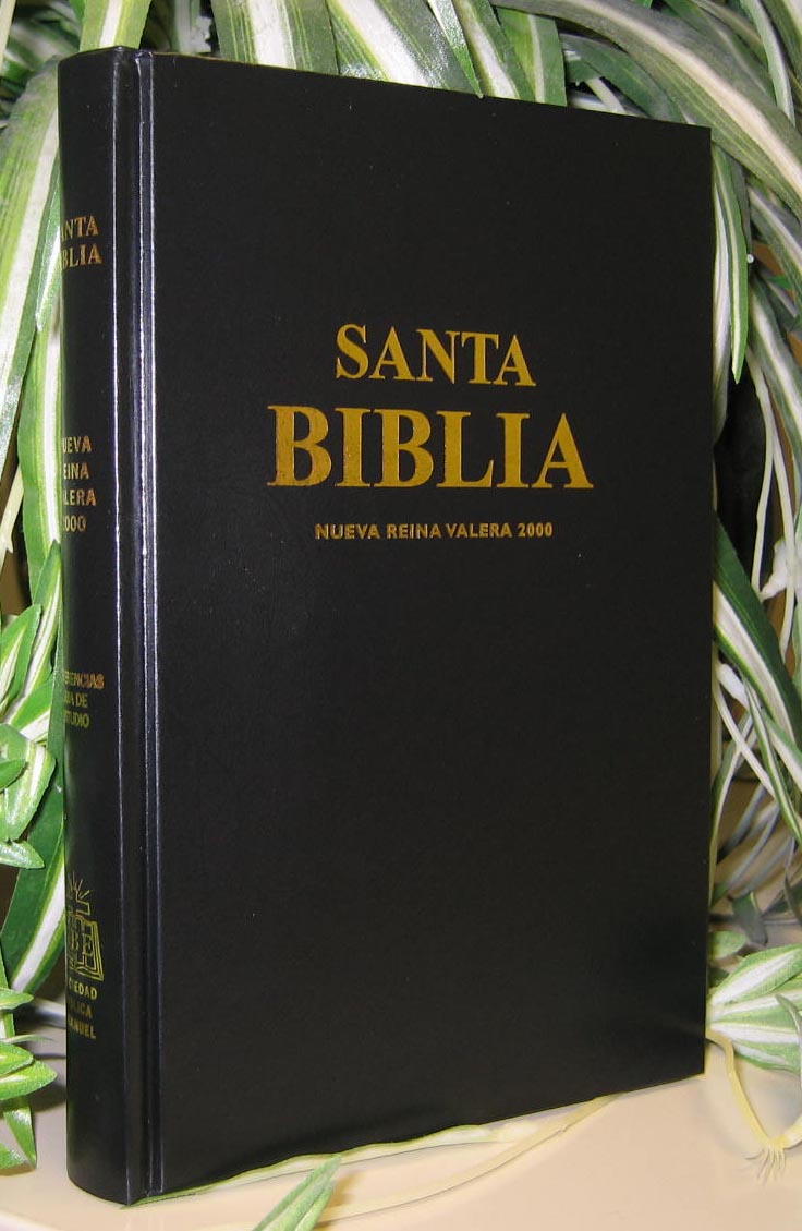 Santa Biblia - Tapa Dura, Color Negro (Nueva-Reina Valera 2000) (Espanol)