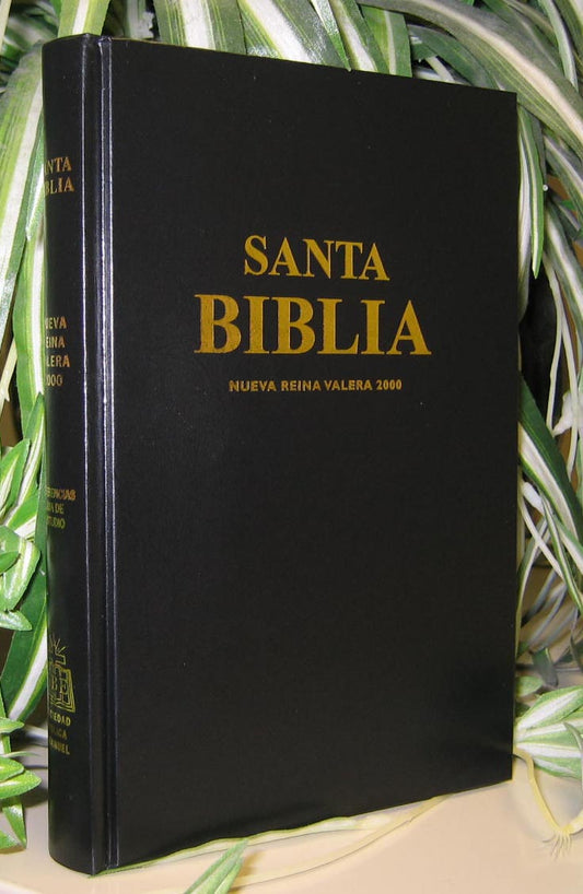 Santa Biblia - Tapa Dura, Color Negro (Nueva-Reina Valera 2000) (Espanol)