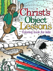 Christ's Object Lessons Coloring Book for Kids - By Stanborough Press