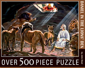 Daniel in the Lions Den Puzzle - (By Pacific Press Publishing Association)