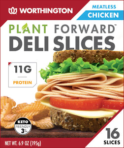 Worthington  Frozen  Chicken  Deli Slices 8/6.9oz