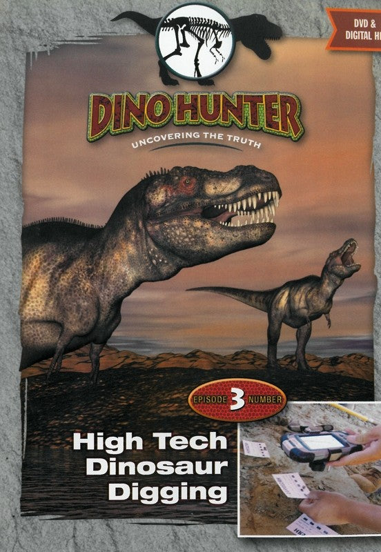Dino Hunter: High Tech Dinosaur Digging DVD Episode 3 (By Awesome Science Media)