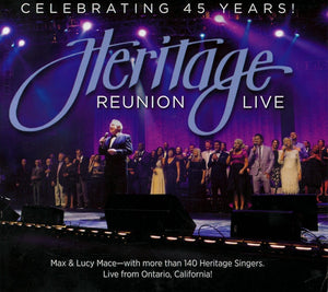 Heritage Reunion Live: Celebrating 45 Years! CD