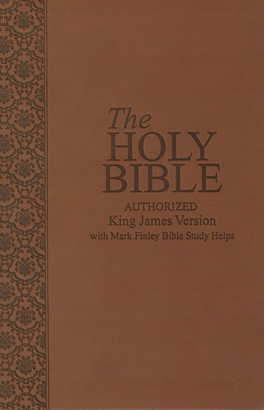 Kjv Bible With Mark Finley Helps - Tan