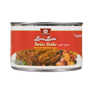 Loma Linda Swiss Stake With Gravy - 12/13oz