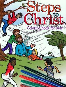 Steps to Christ Coloring Book for Kids - (By Ellen G. White Estate)