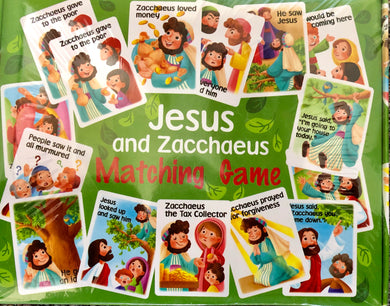 Jesus and Zacchaeus - Matching Game - By Dicksons