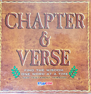 Chapter & Verse - New Testament Version