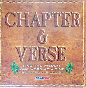 Chapter & Verse - New Testament Version